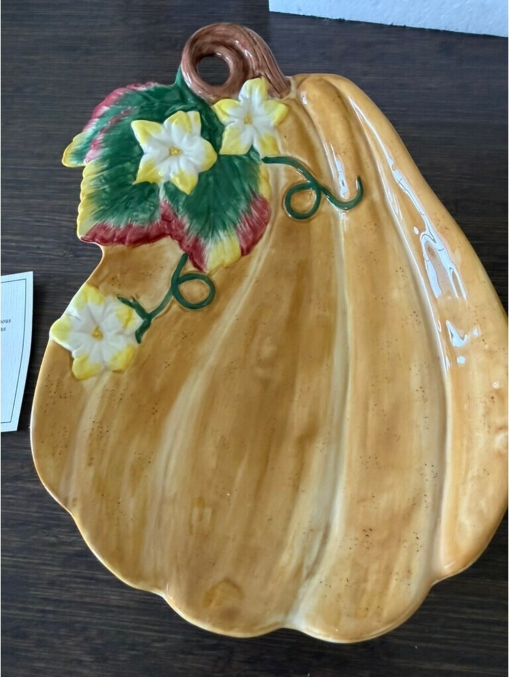 Fitz and Floyd Gardening Gourmet Serving Plate